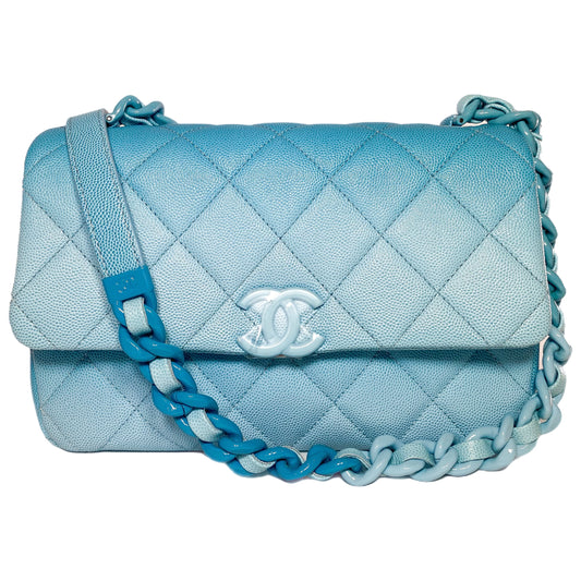 Chanel Gradient Blue My Everything Flap Bag