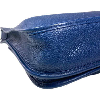 Hermes Evelyne PM Bleu Nuit Clemence Palladium Hardware