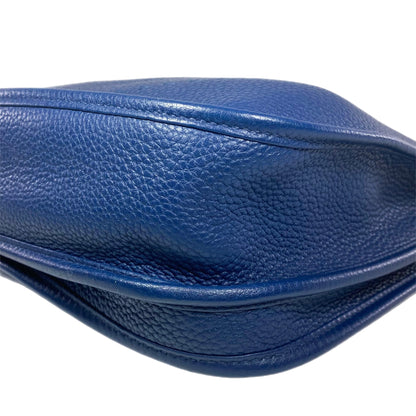 Hermes Evelyne PM Bleu Nuit Clemence Palladium Hardware
