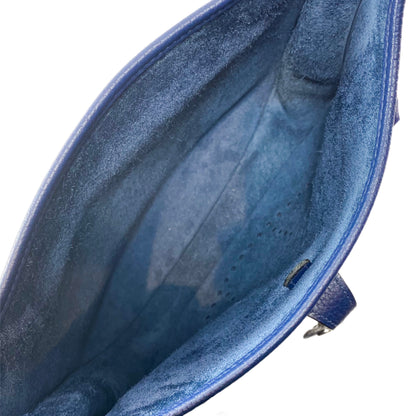 Hermes Evelyne PM Bleu Nuit Clemence Palladium Hardware