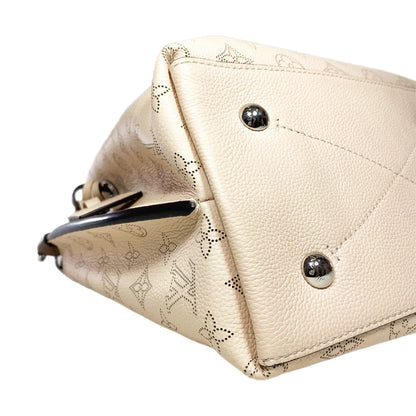Louis Vuitton Cream Muria Mahina Bucket Bag