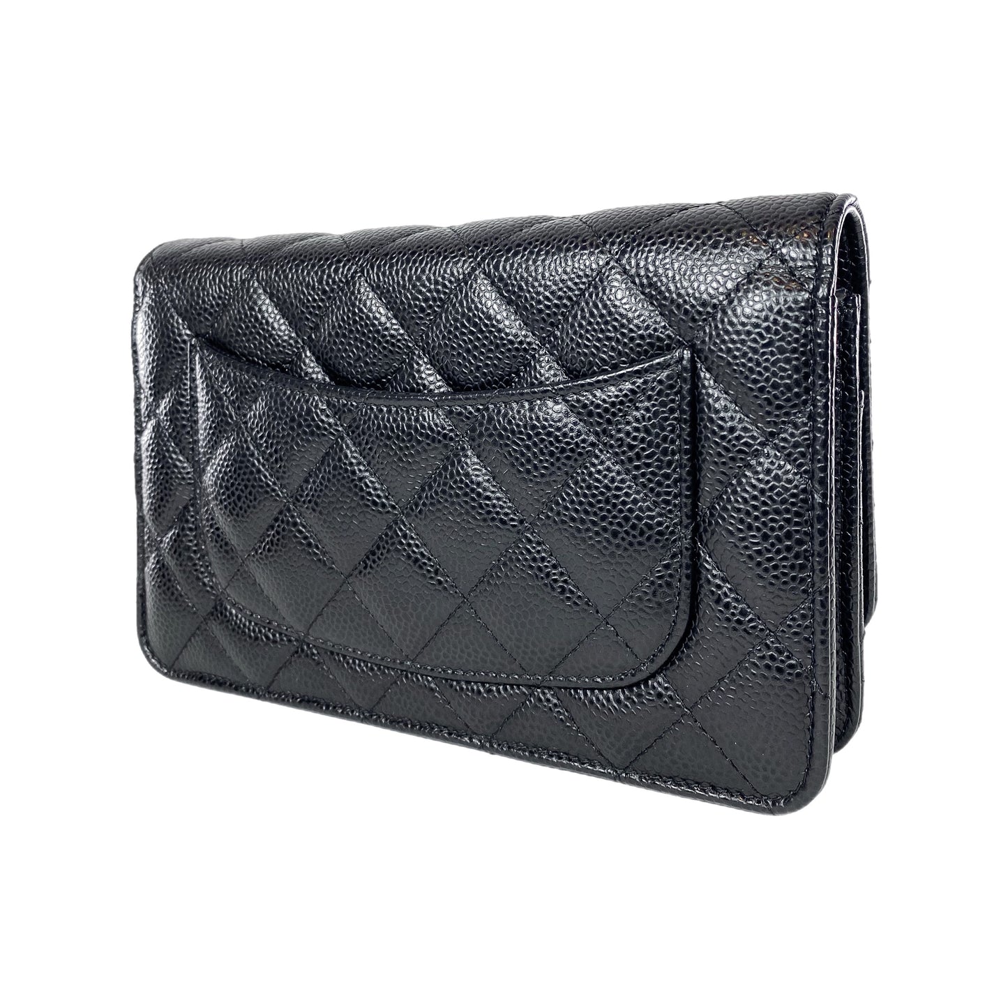 Chanel Black Caviar Wallet on Chain