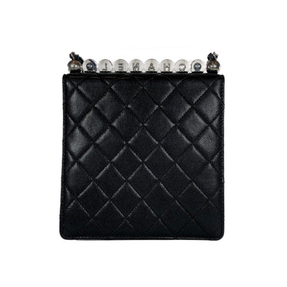 Chanel Chic Pearls Black Flap Bag