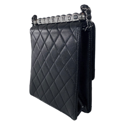 Chanel Chic Pearls Black Flap Bag