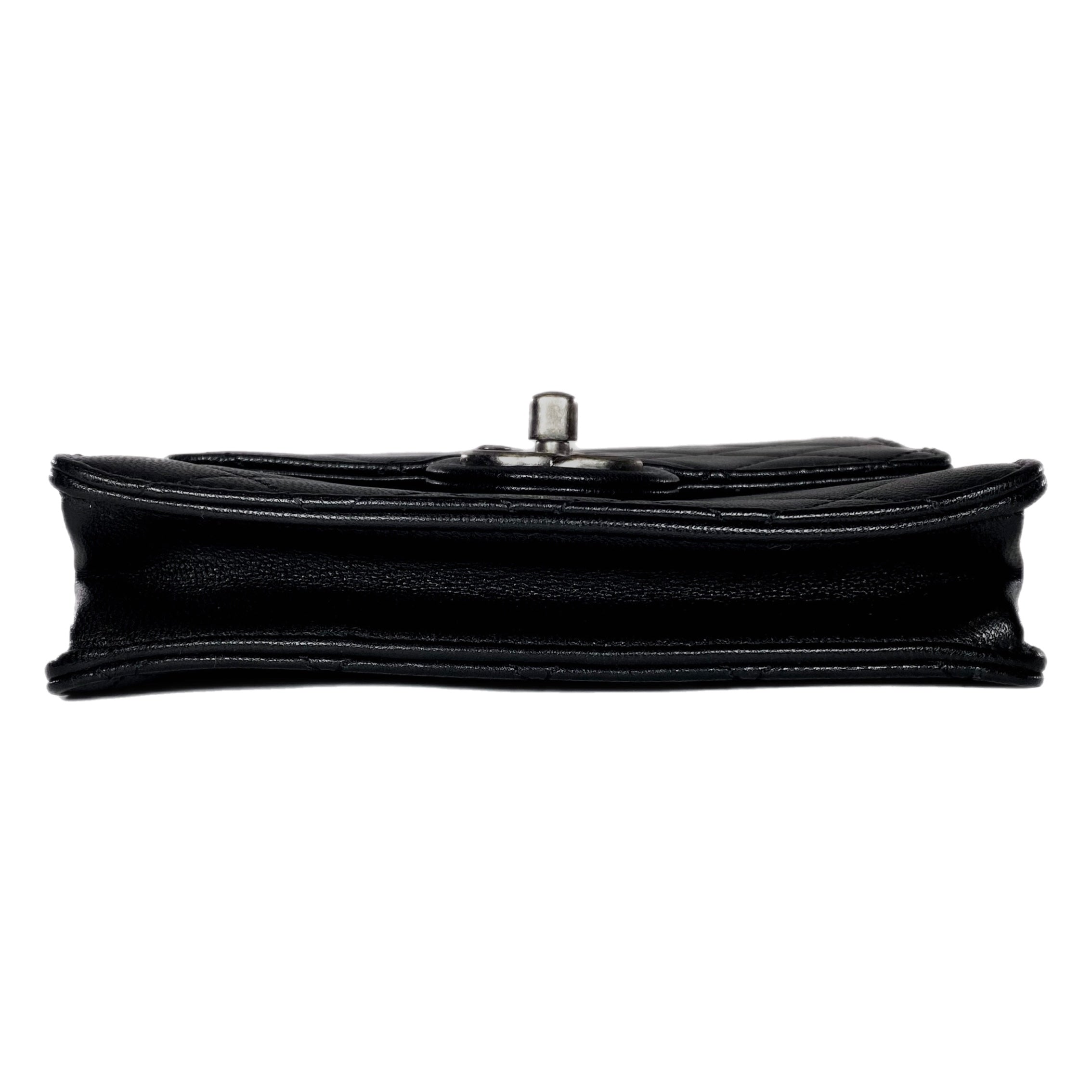 Chanel Chic Pearls Black Flap Bag