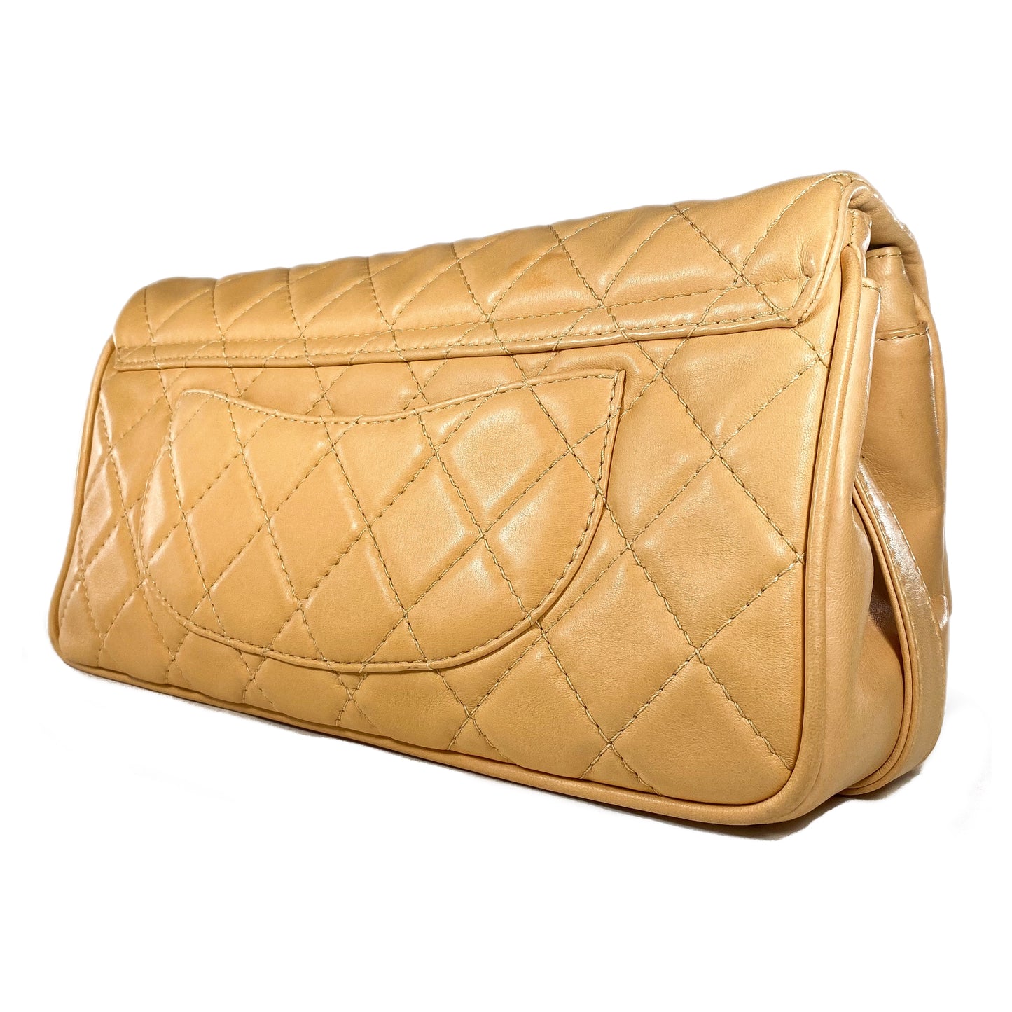 Chanel Beige Icons Secret Label Shoulder Bag