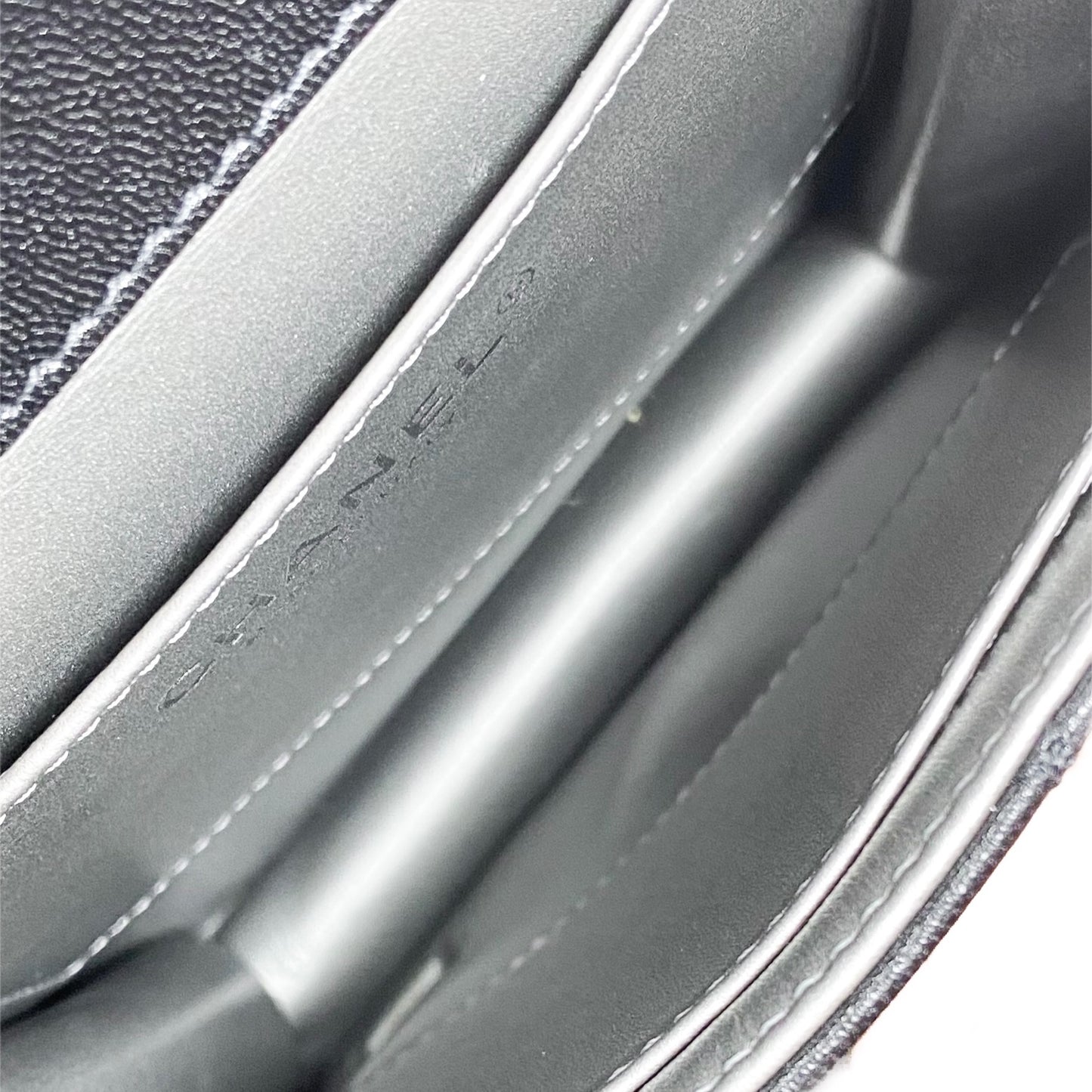 Chanel Chic Pearls Black Flap Bag