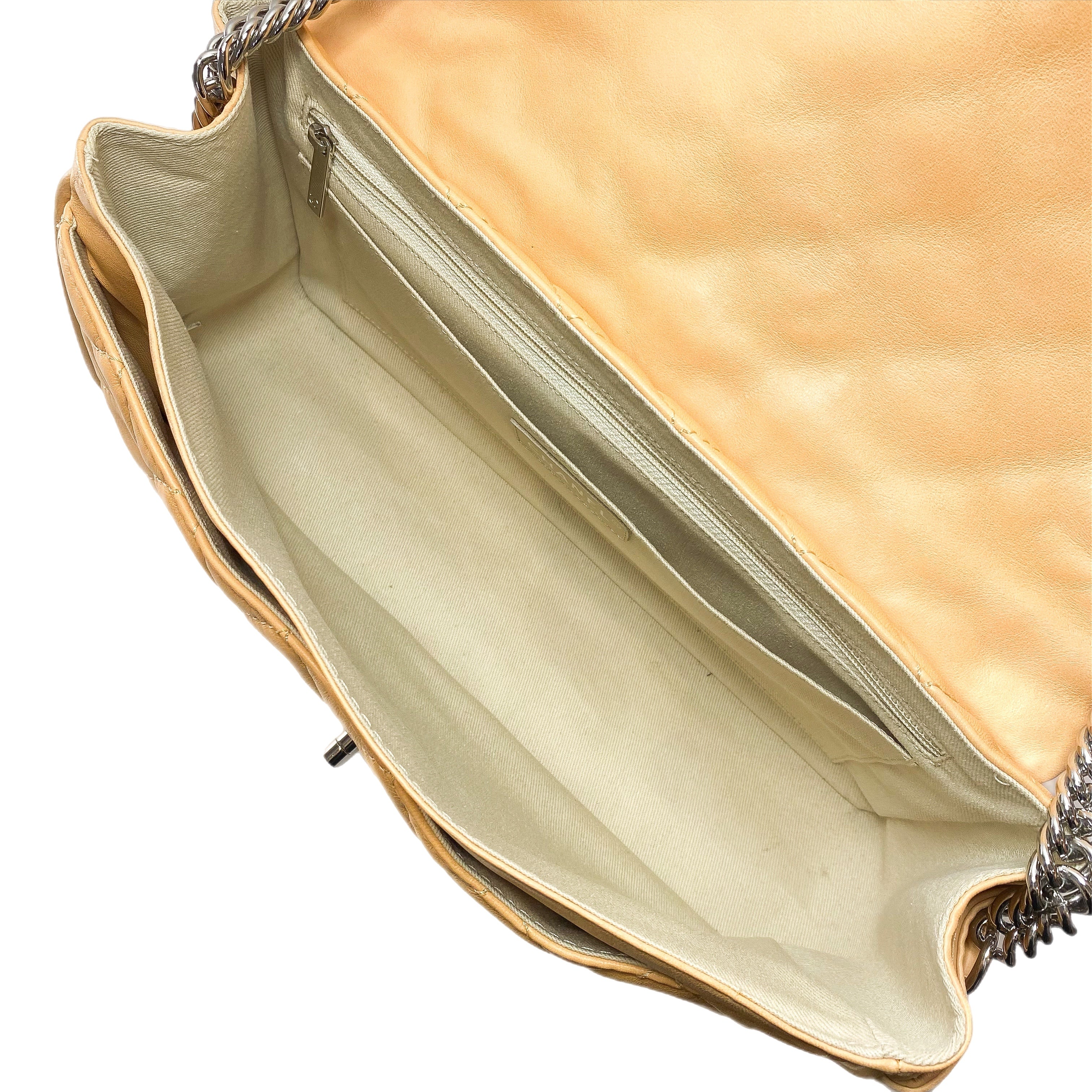 Chanel Beige Icons Secret Label Shoulder Bag