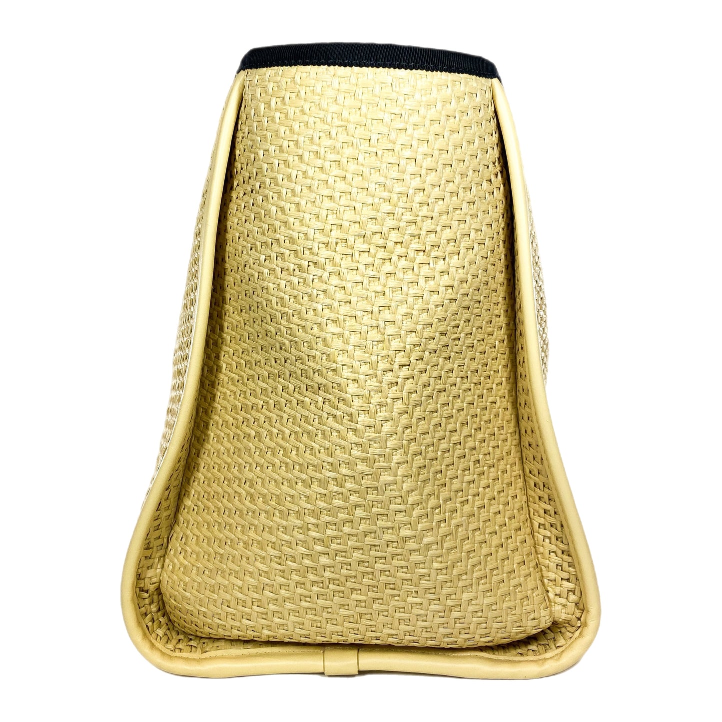 Chanel Large Beige Raffia Deauville