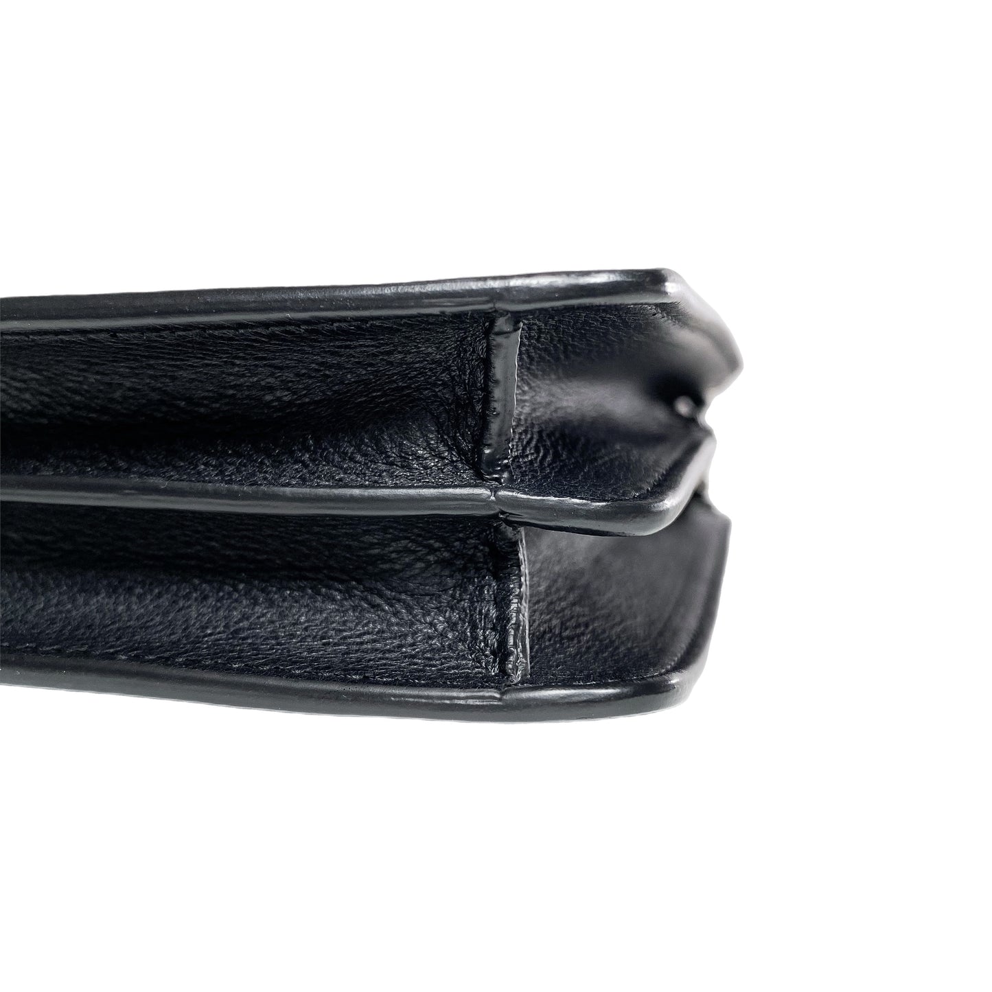 Chanel Black CC Phone Holder Crossbody