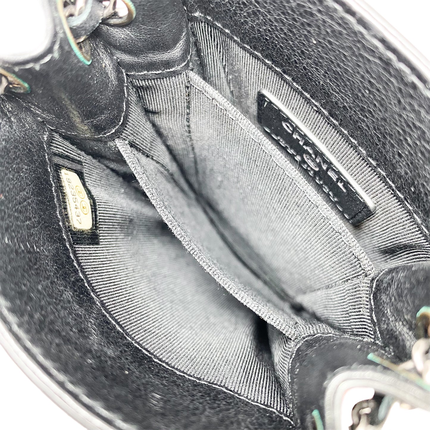 Chanel Black CC Phone Holder Crossbody