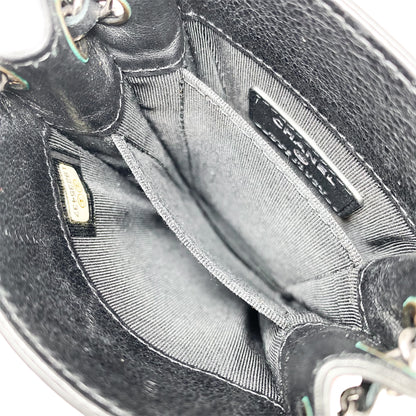 Chanel Black CC Phone Holder Crossbody