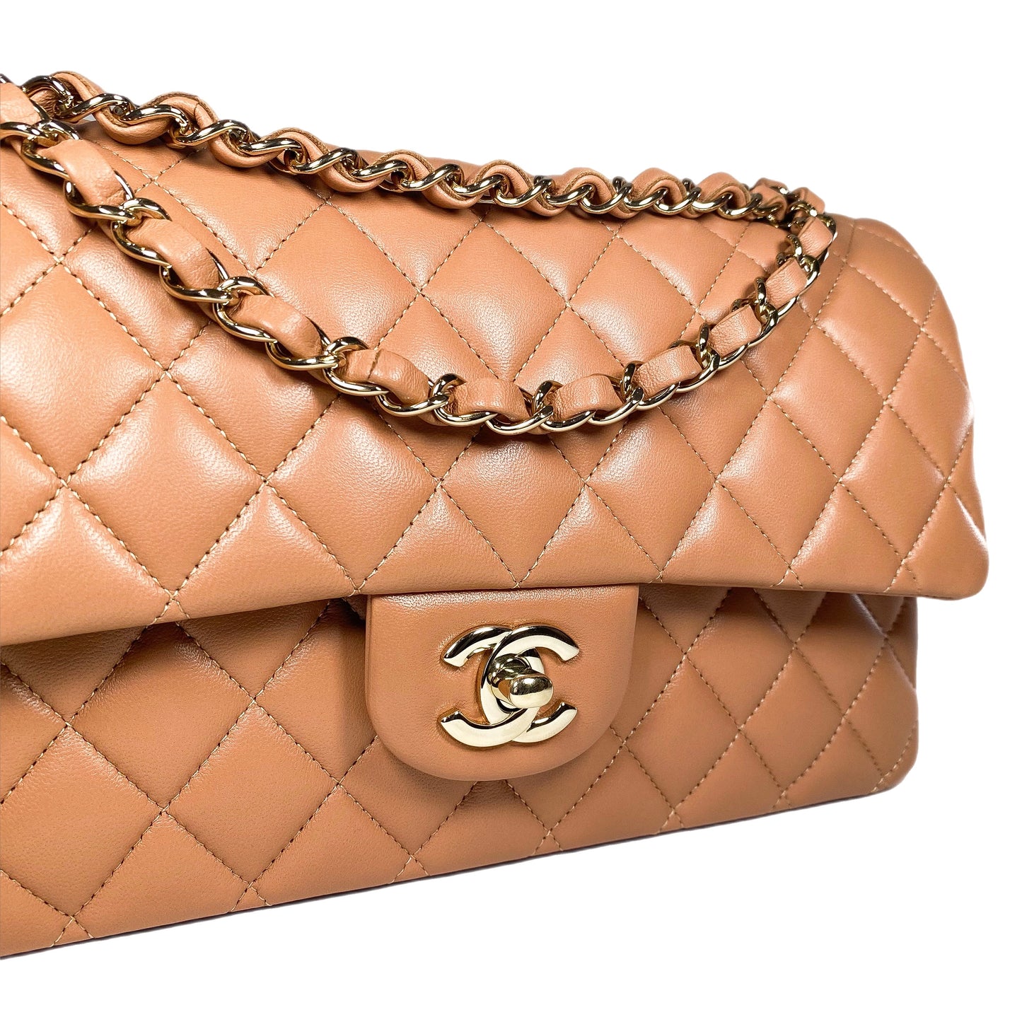 Chanel Caramel Medium Flap Bag