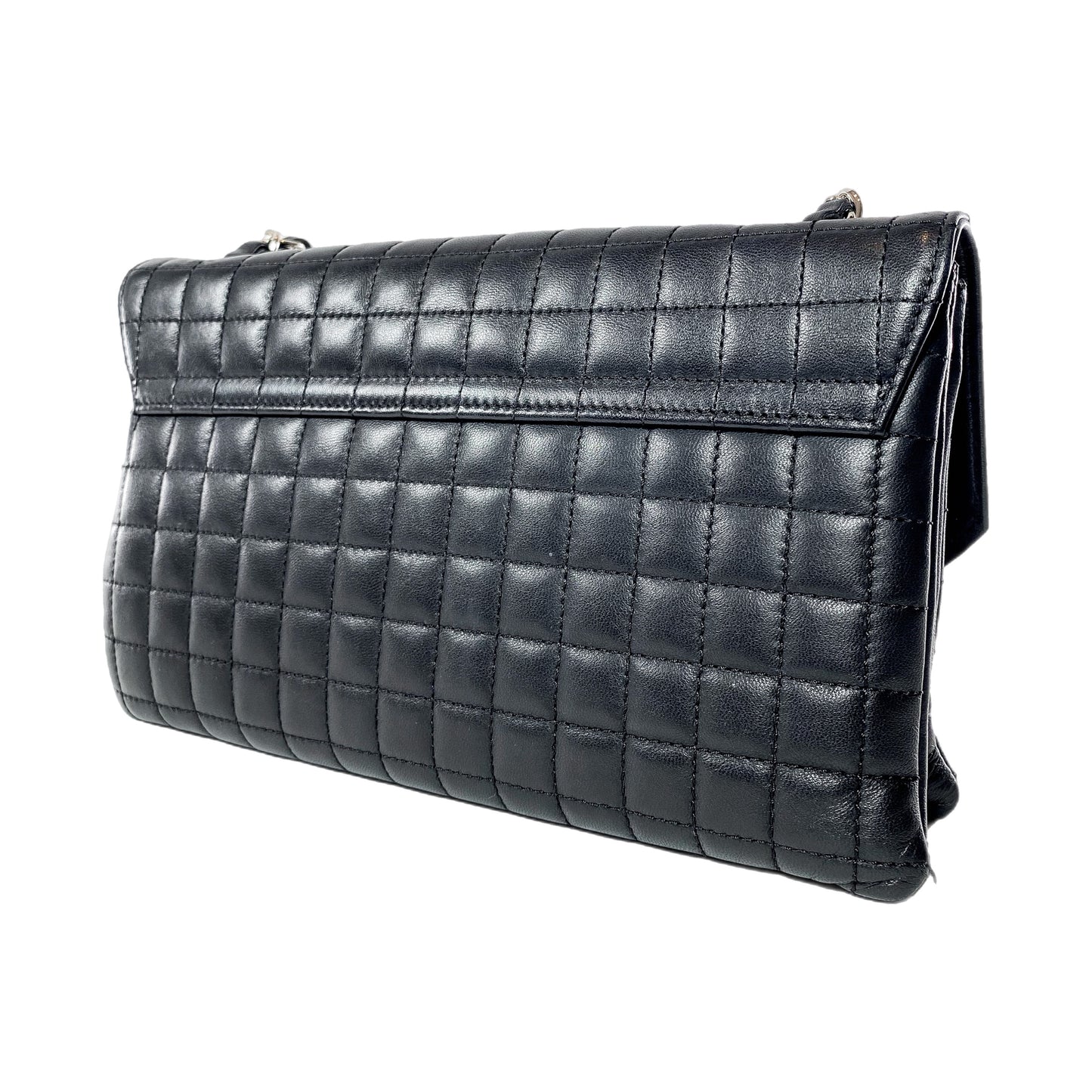 Chanel Black No. 5 Camellia Flap Bag