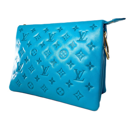 Louis Vuitton Turquoise Coussin PM