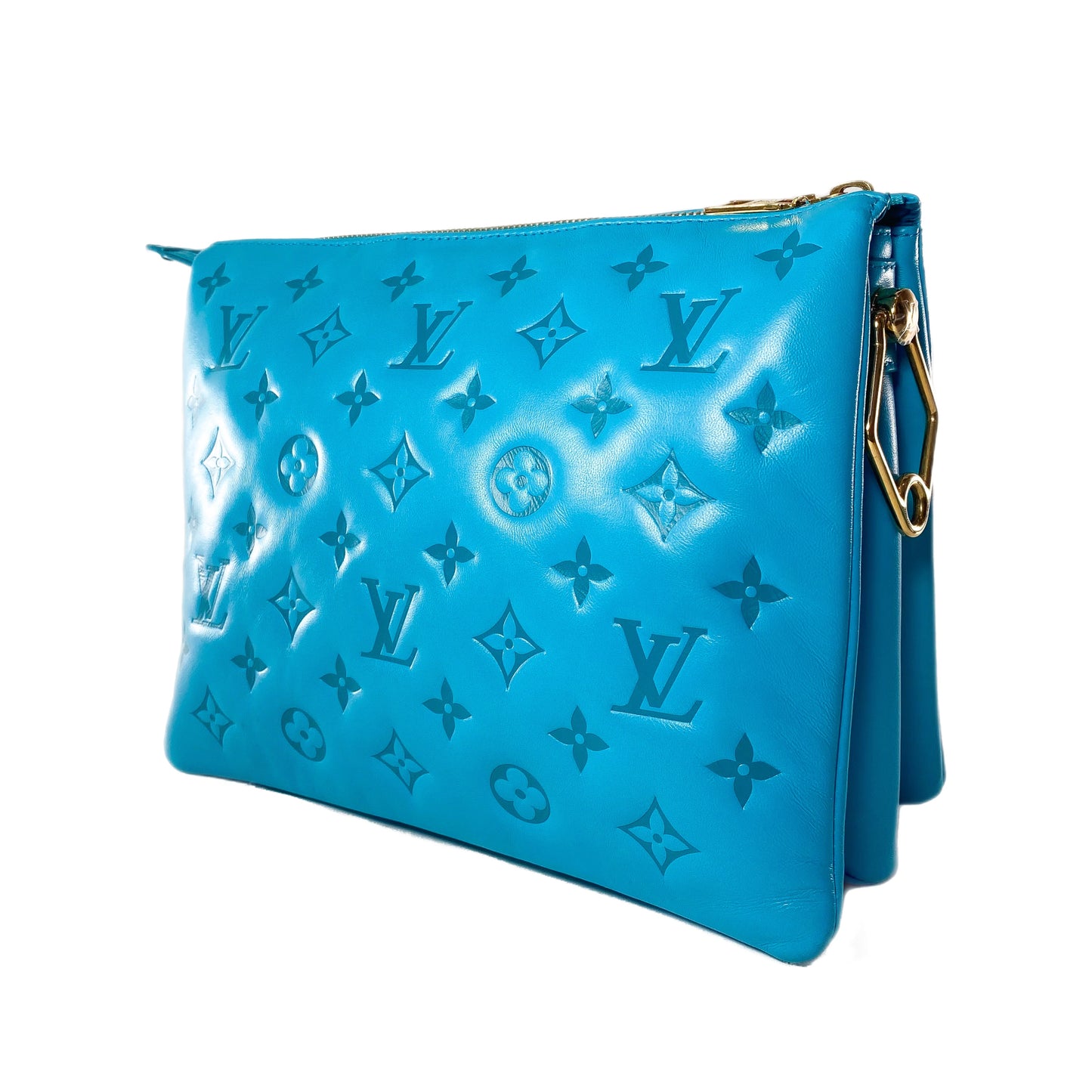 Louis Vuitton Turquoise Coussin PM