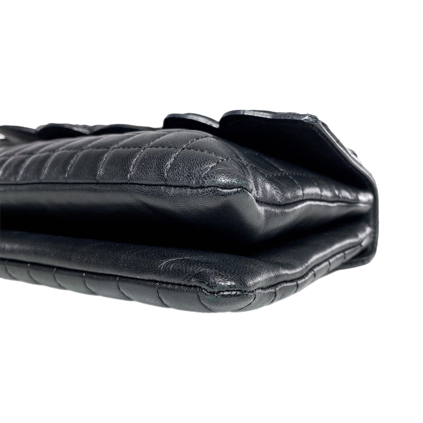 Chanel Black No. 5 Camellia Flap Bag