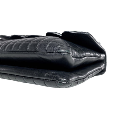 Chanel Black No. 5 Camellia Flap Bag