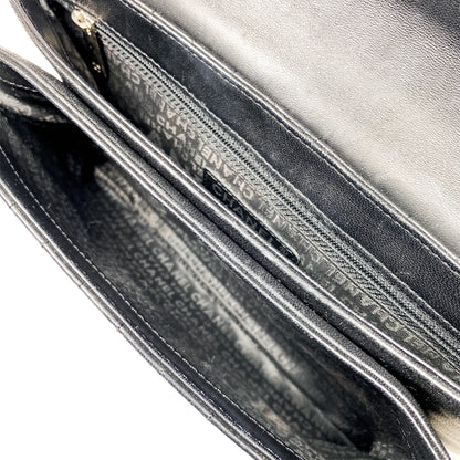 Chanel Black No. 5 Camellia Flap Bag