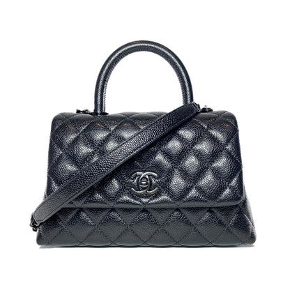 Chanel So Black Mini Coco Handle