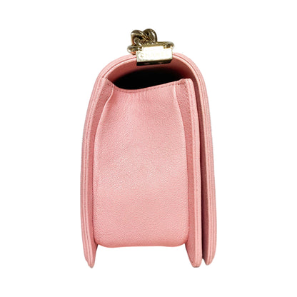 Chanel Pink Old Medium Boy Bag
