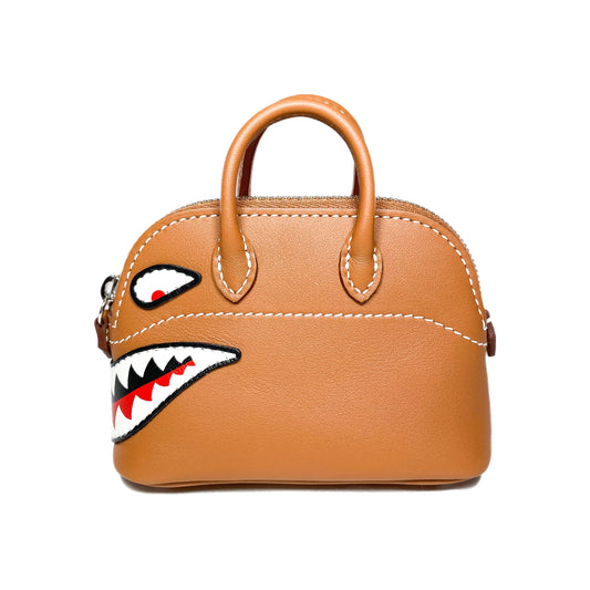 Hermes Gold Bolide Shark Bag Charm