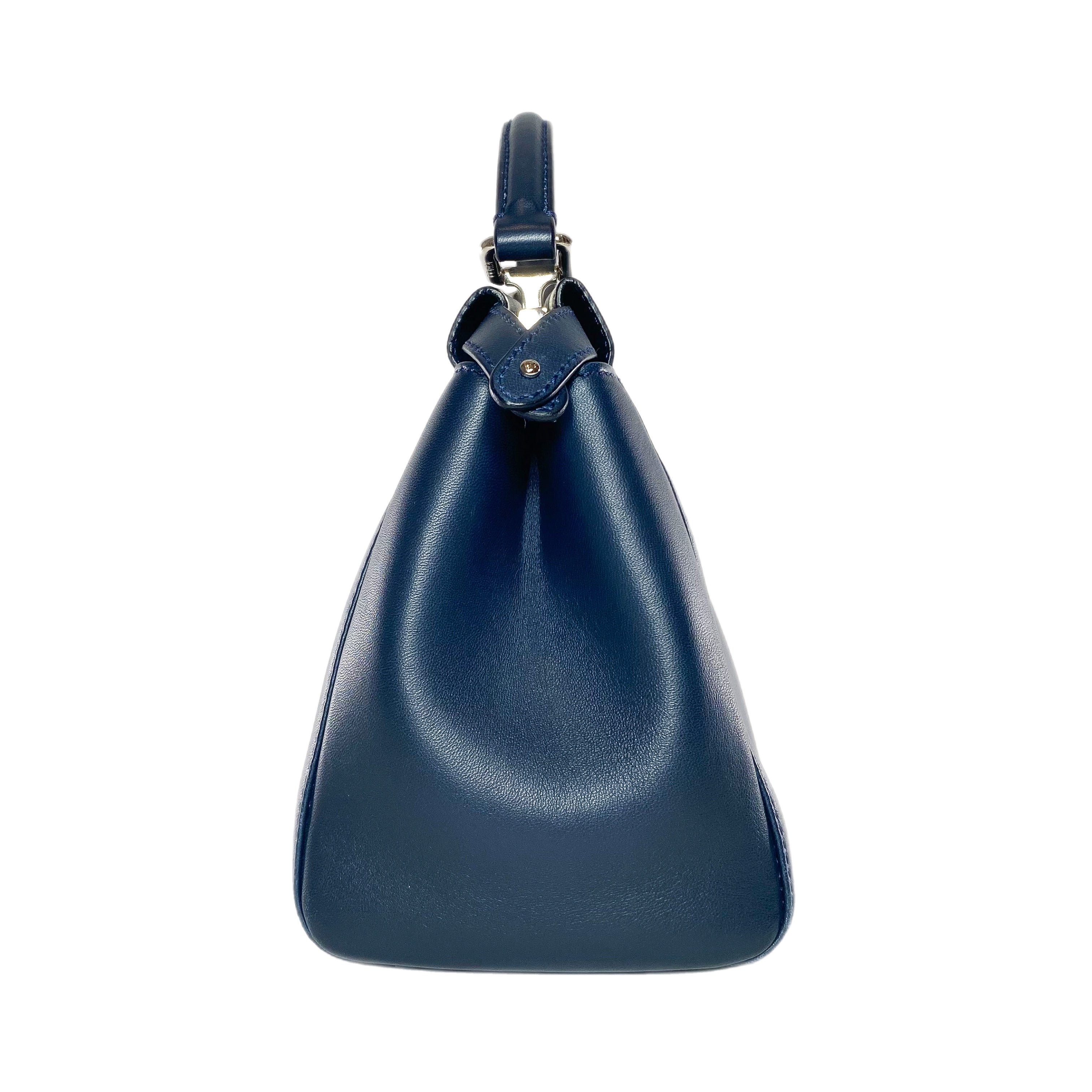 Fendi Dark Blue Mini Peekaboo