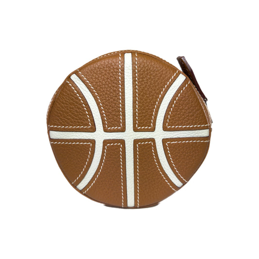 Hermes Basketball Zip Pouch