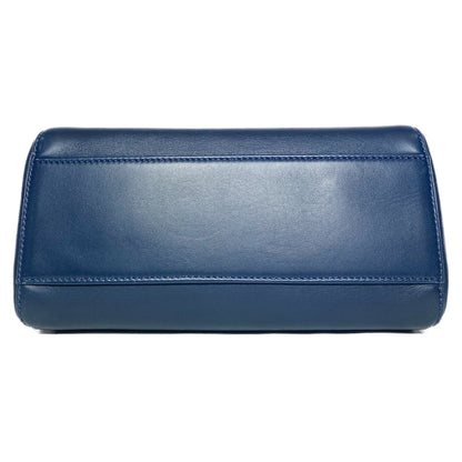 Fendi Dark Blue Mini Peekaboo