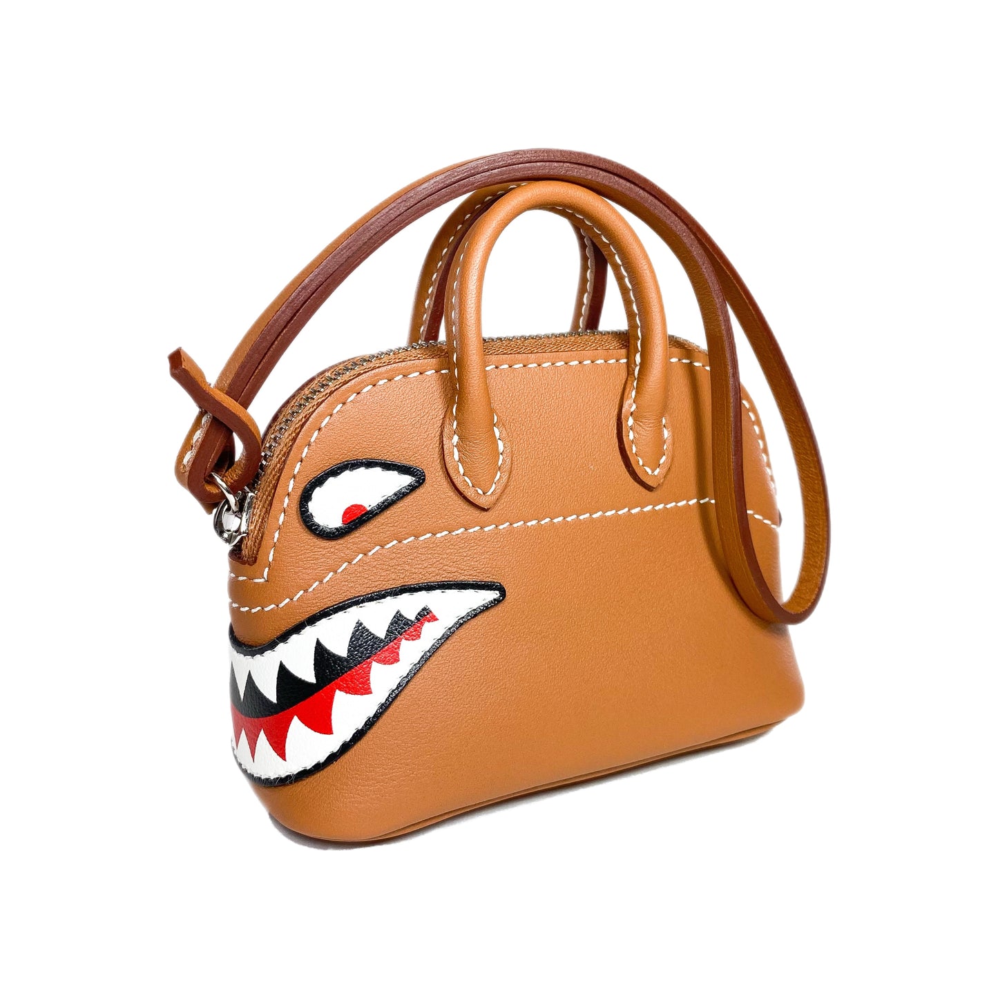 Hermes Gold Bolide Shark Bag Charm