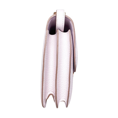 Hermes Constance 18 Mauve Pale Chevre Rose Gold Hardware