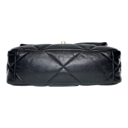 Chanel 19 Black Medium Flap Bag