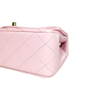 Chanel Pale Pink Mini Rectangle