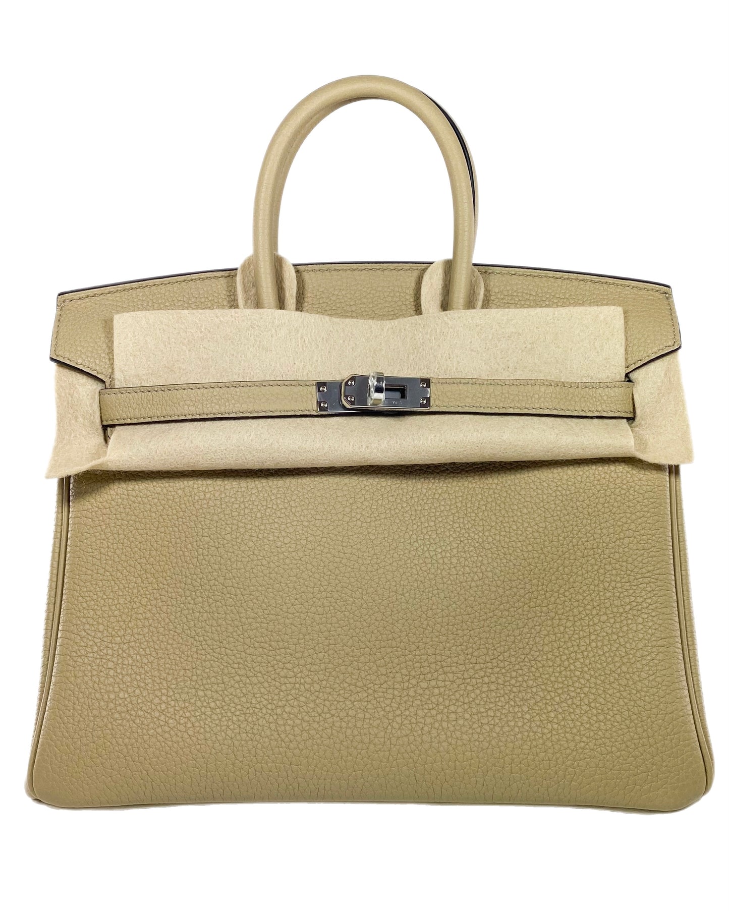 Hermes Birkin 25 Trench Togo Verso Palladium Hardware - Online Only