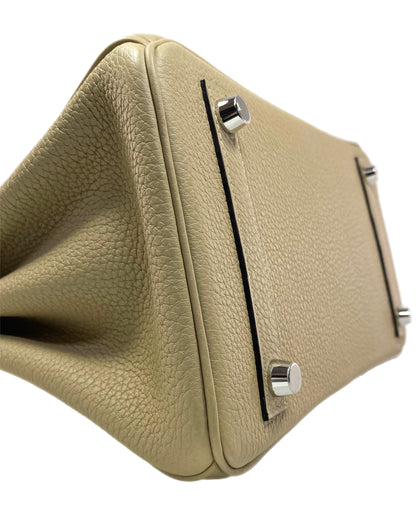 Hermes Birkin 25 Trench Togo Verso Palladium Hardware - Online Only