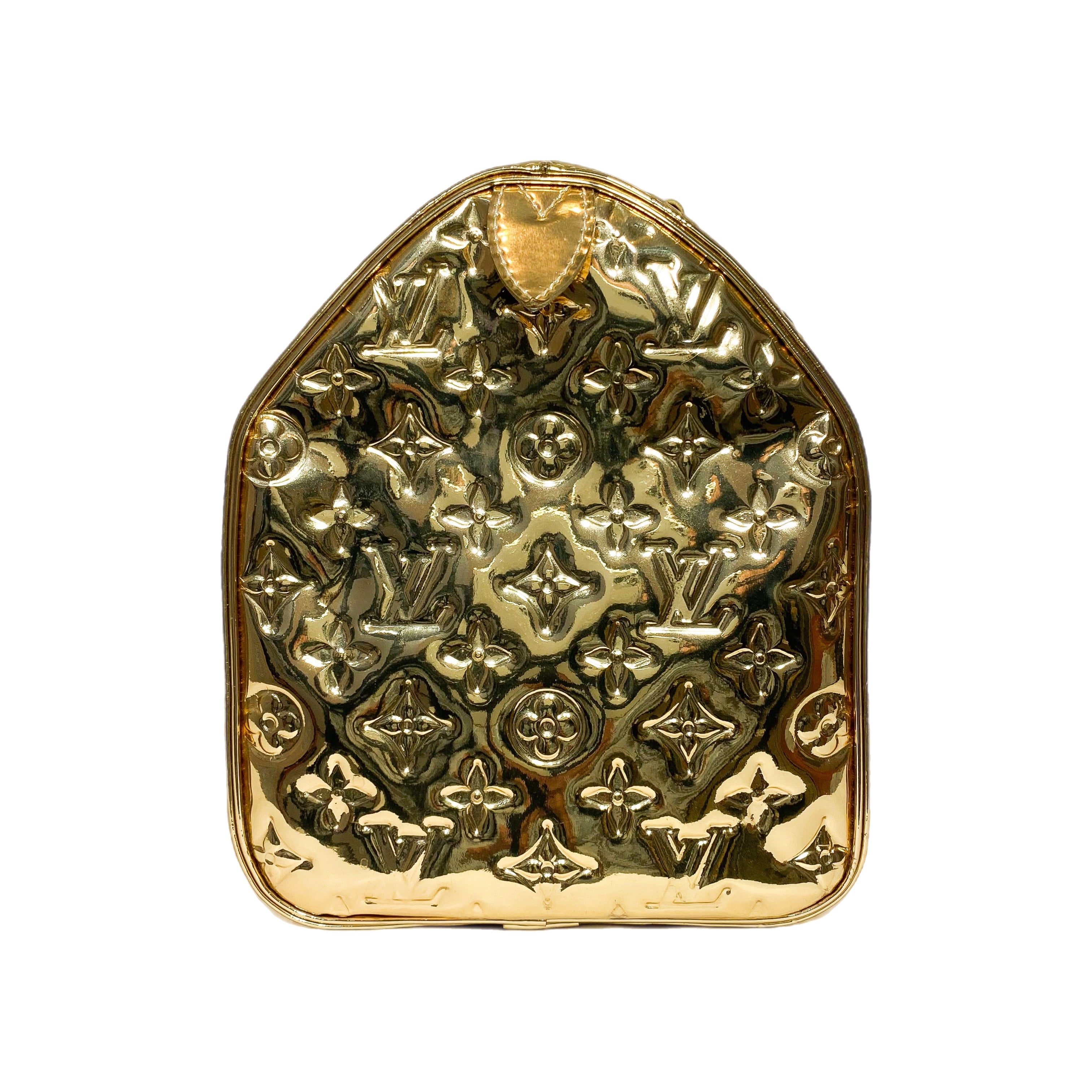 Louis Vuitton Gold Miroir Mirror Speedy 35 | Consign of the