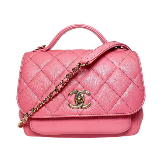 Chanel Pink Business Affinity Small Flap Bag