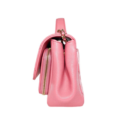 Chanel Pink Business Affinity Small Flap Bag