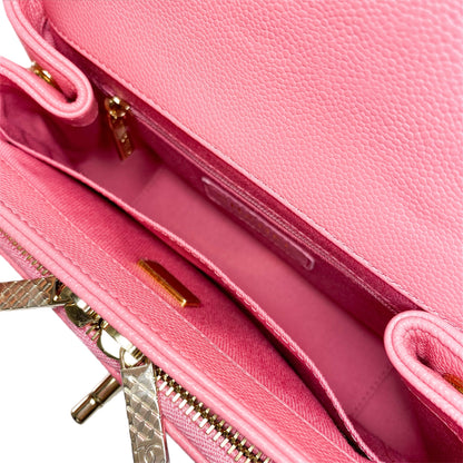 Chanel Pink Business Affinity Small Flap Bag