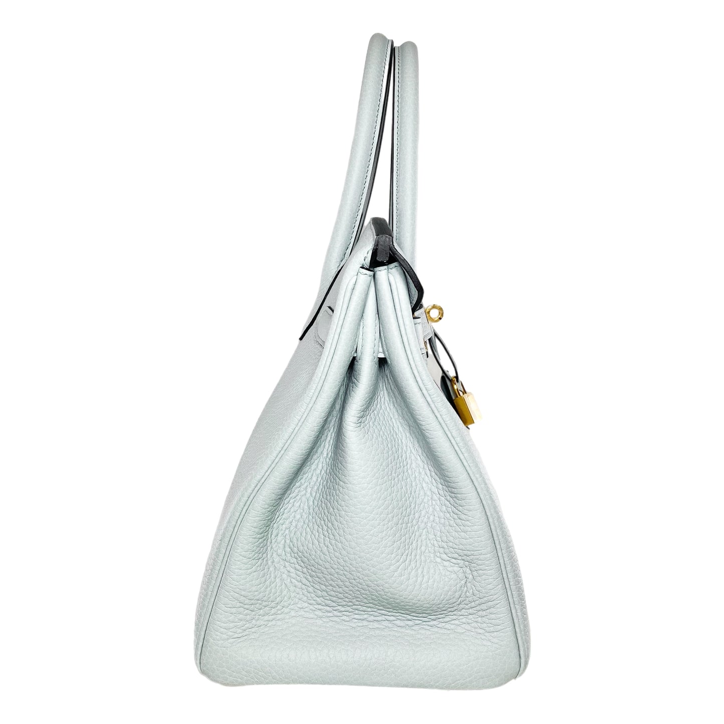 Hermes Birkin 30 Bleu Pale Togo Gold Hardware