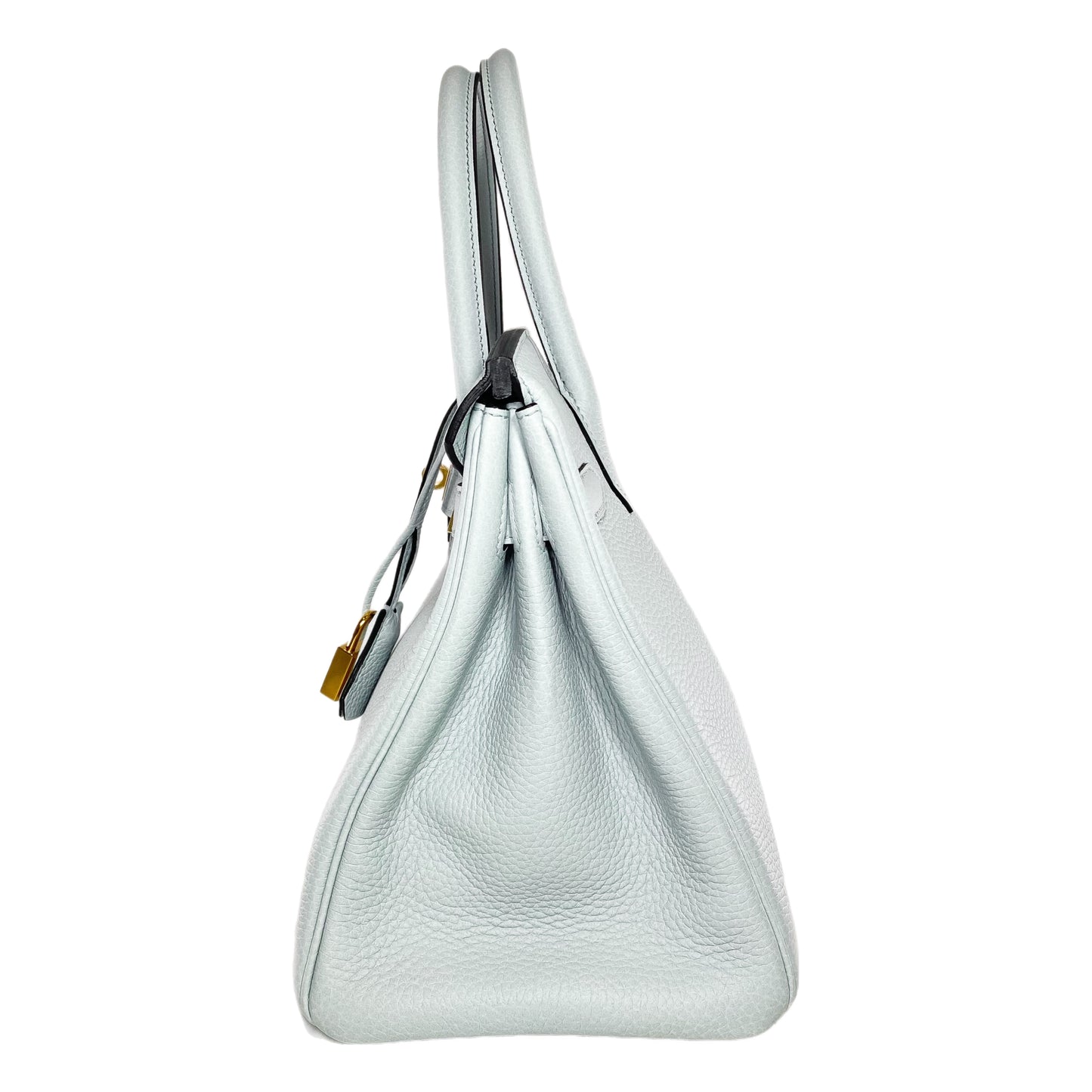 Hermes Birkin 30 Bleu Pale Togo Gold Hardware