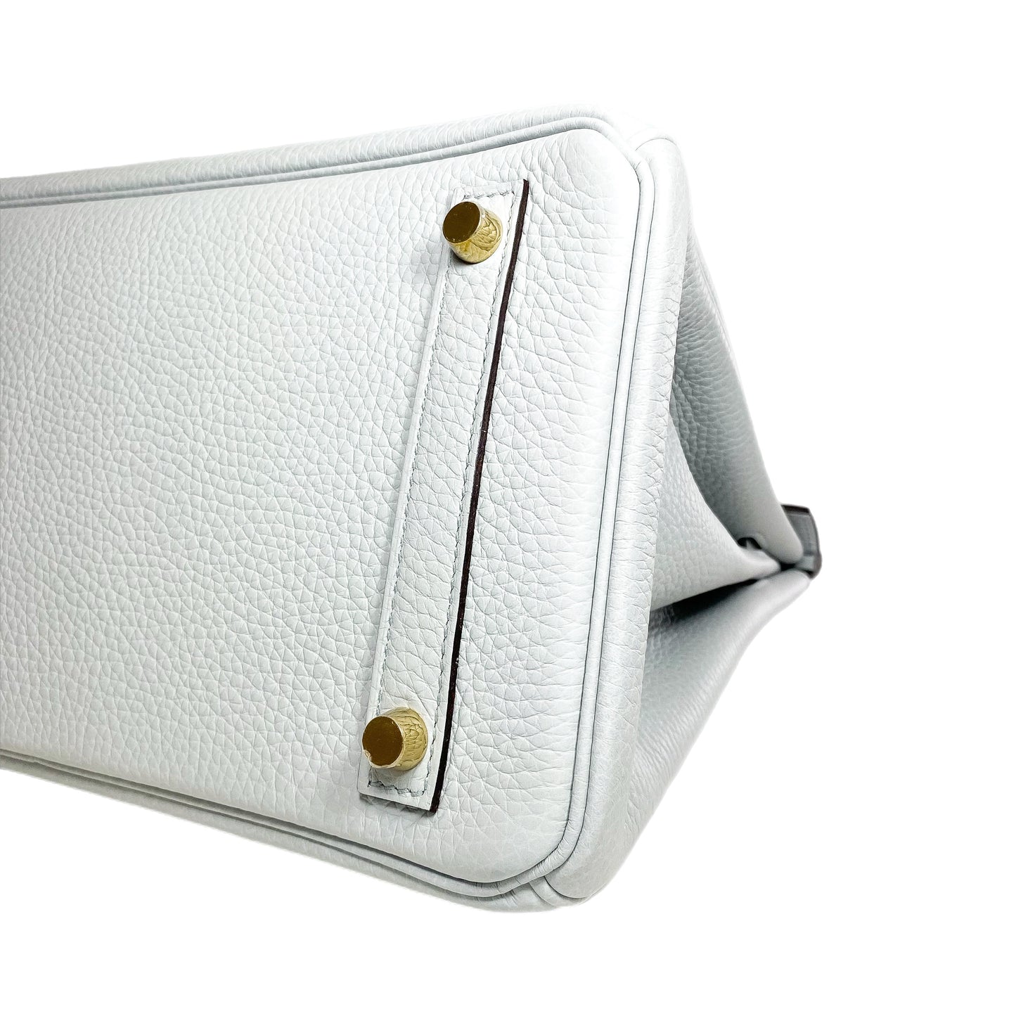 Hermes Birkin 30 Bleu Pale Togo Gold Hardware