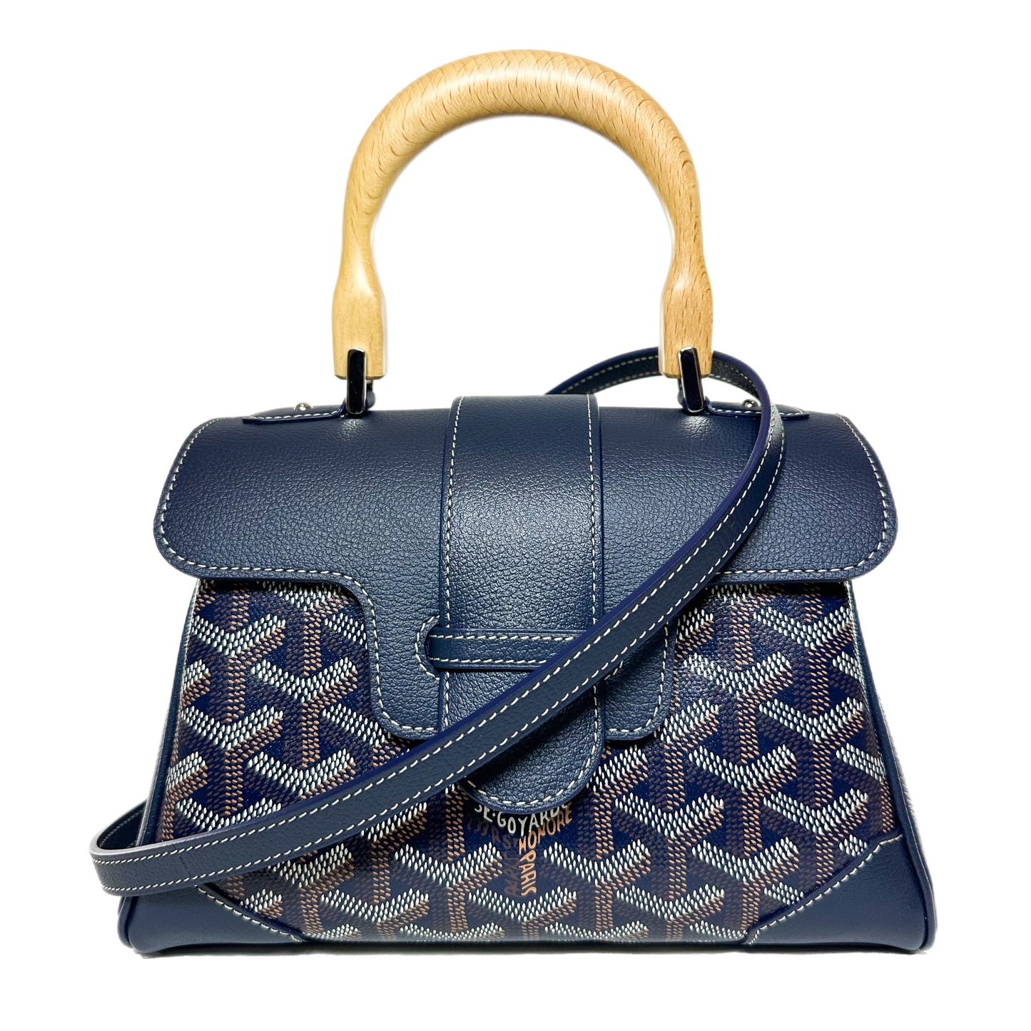 Goyard Navy Mini Saigon