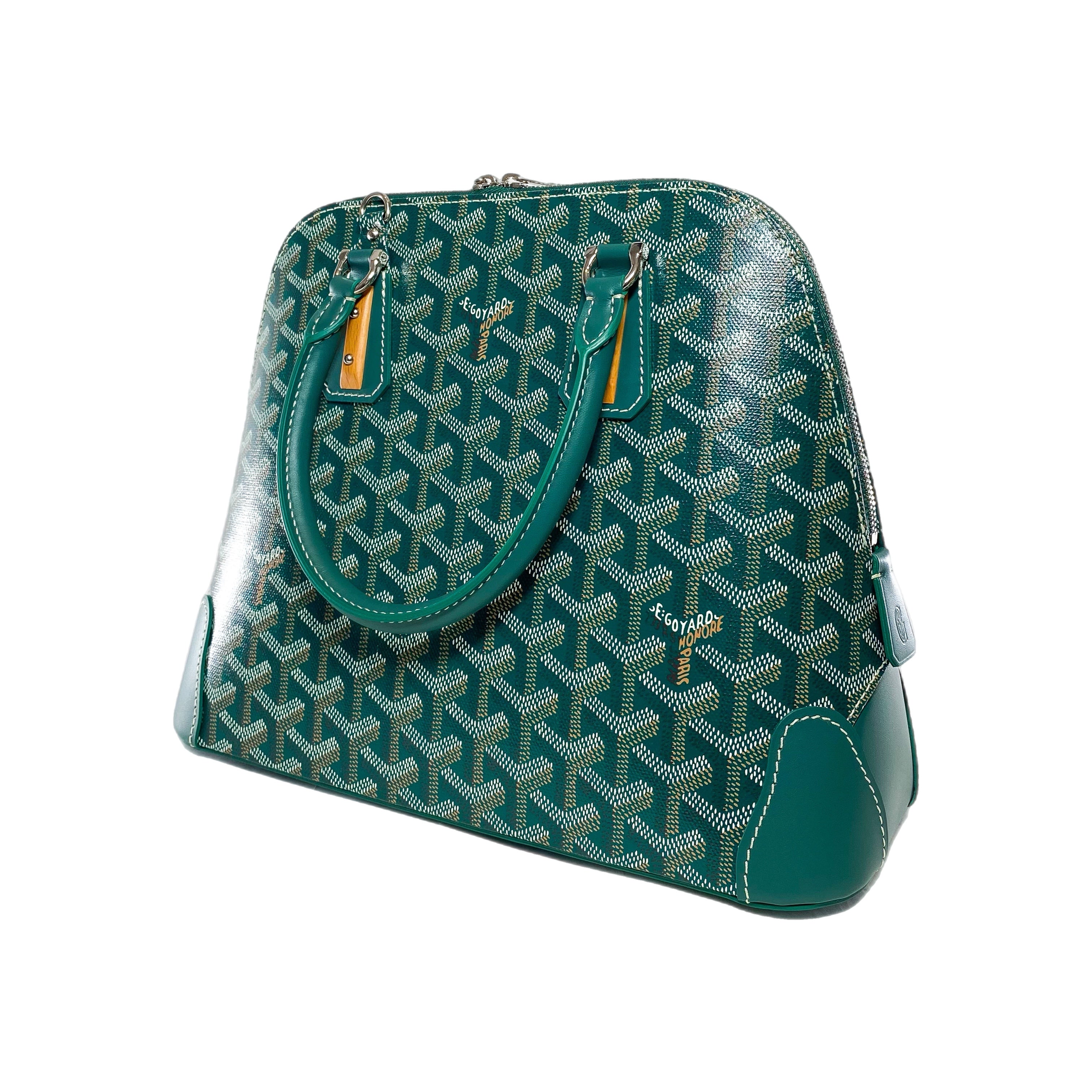 Goyard Goyardine Vert Sac Vendome PM