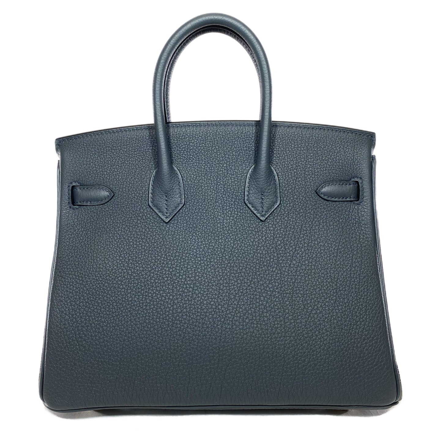 Hermes Birkin 25 Gris Misty Togo Permabrass Hardware