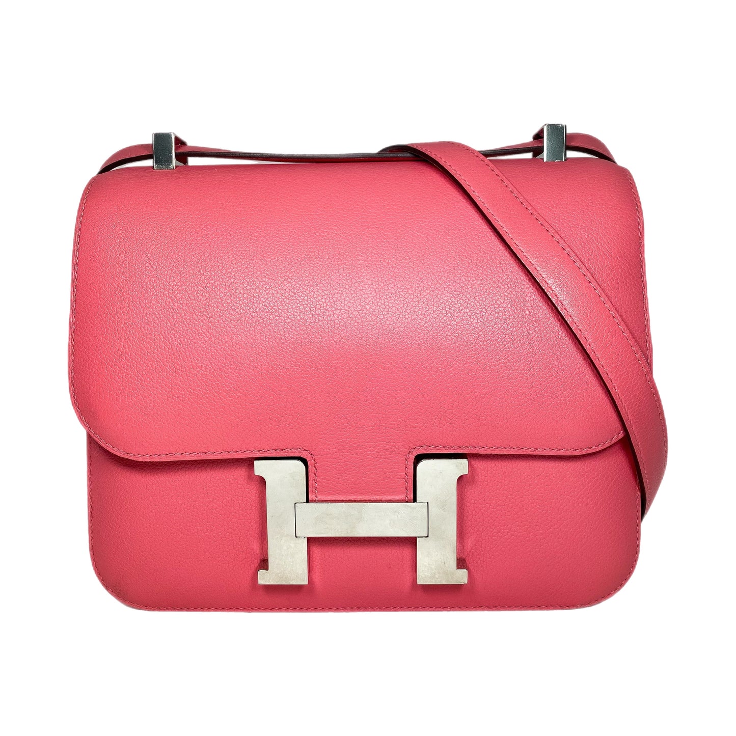 Hermes Constance 24 Rose Azalee Evercolor