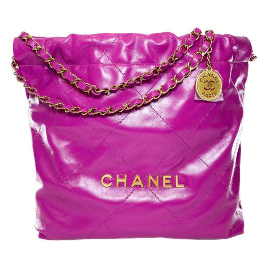 Chanel 22 Medium Dark Pink