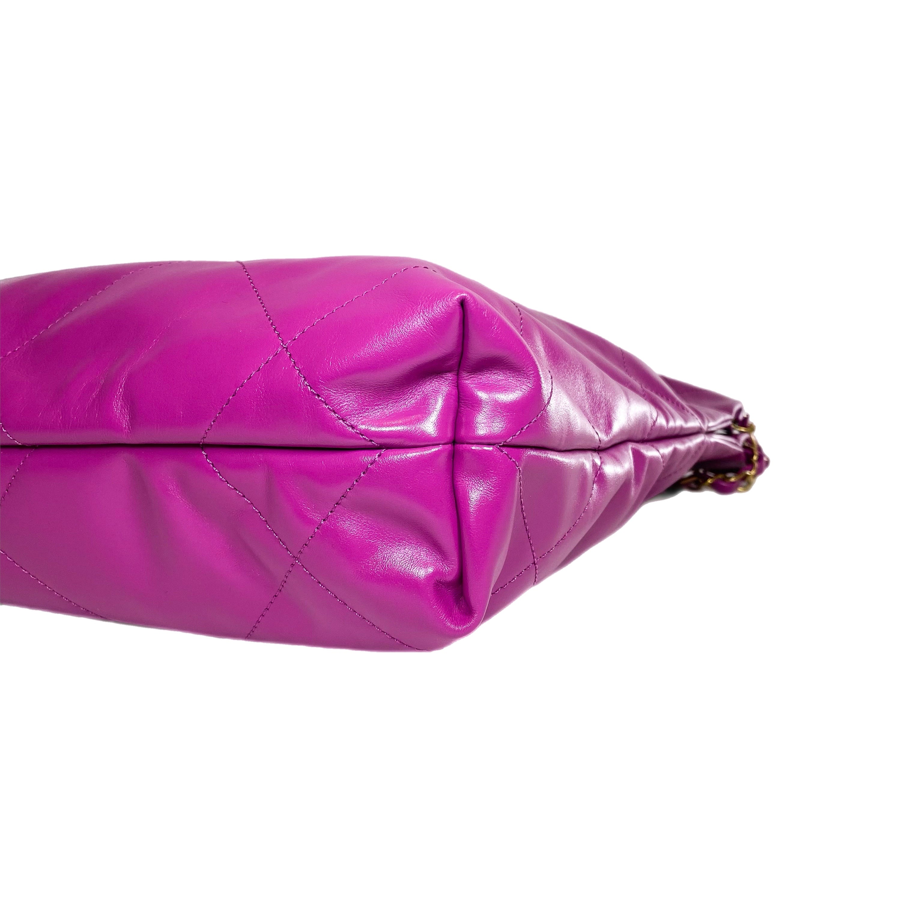 Chanel 22 Medium Dark Pink