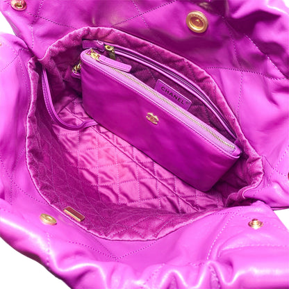 Chanel 22 Medium Dark Pink