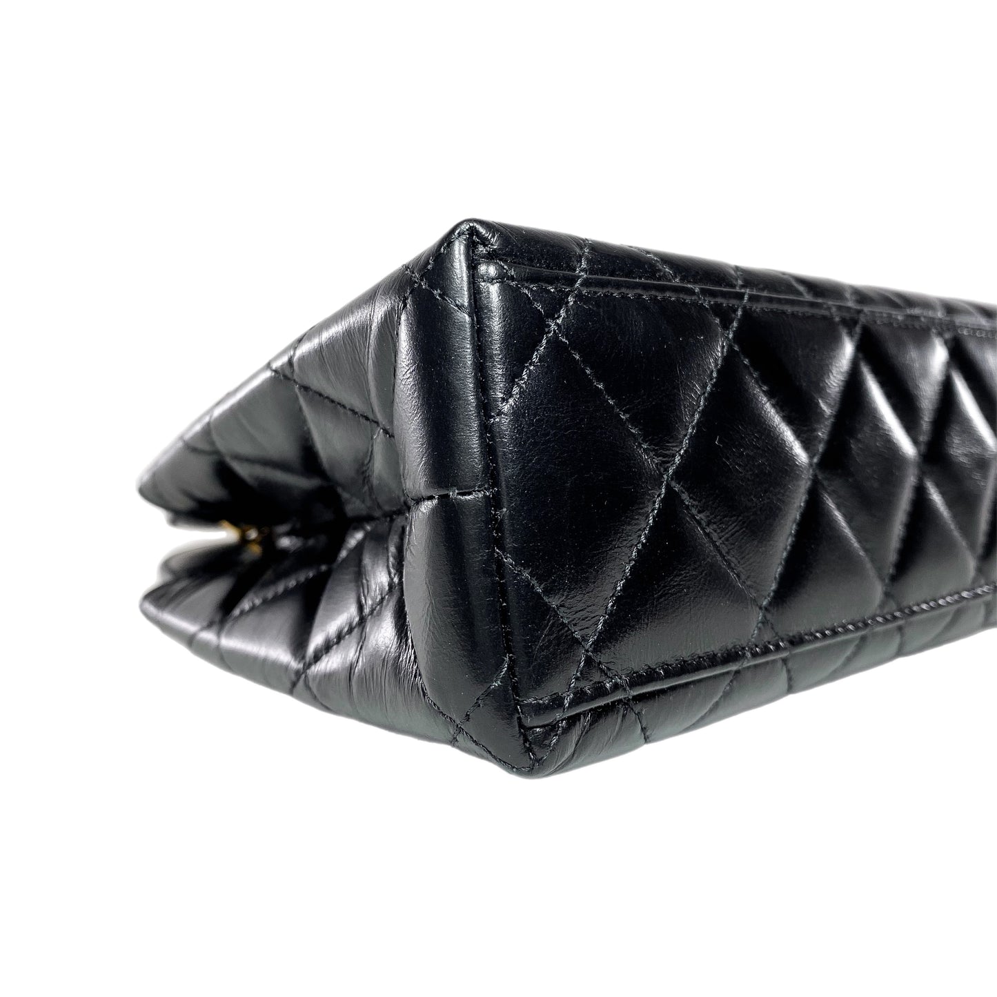 Chanel Black Nano Kelly Top Handle